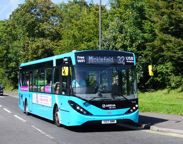 Arriva the Shires Alexander Dennis Enviro200MMC 3110